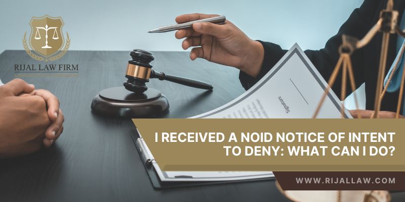 Noid Notice of Intent to Deny